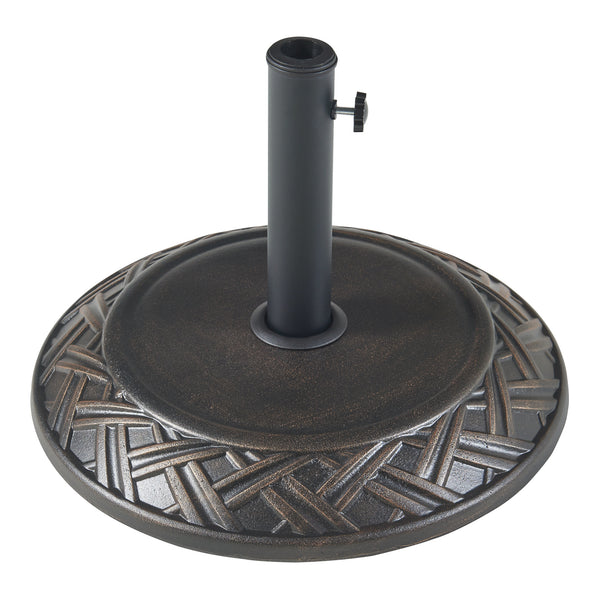 Pied de parasol Bisegna avec adaptateurs 34 39 49 55 mm casa.pro