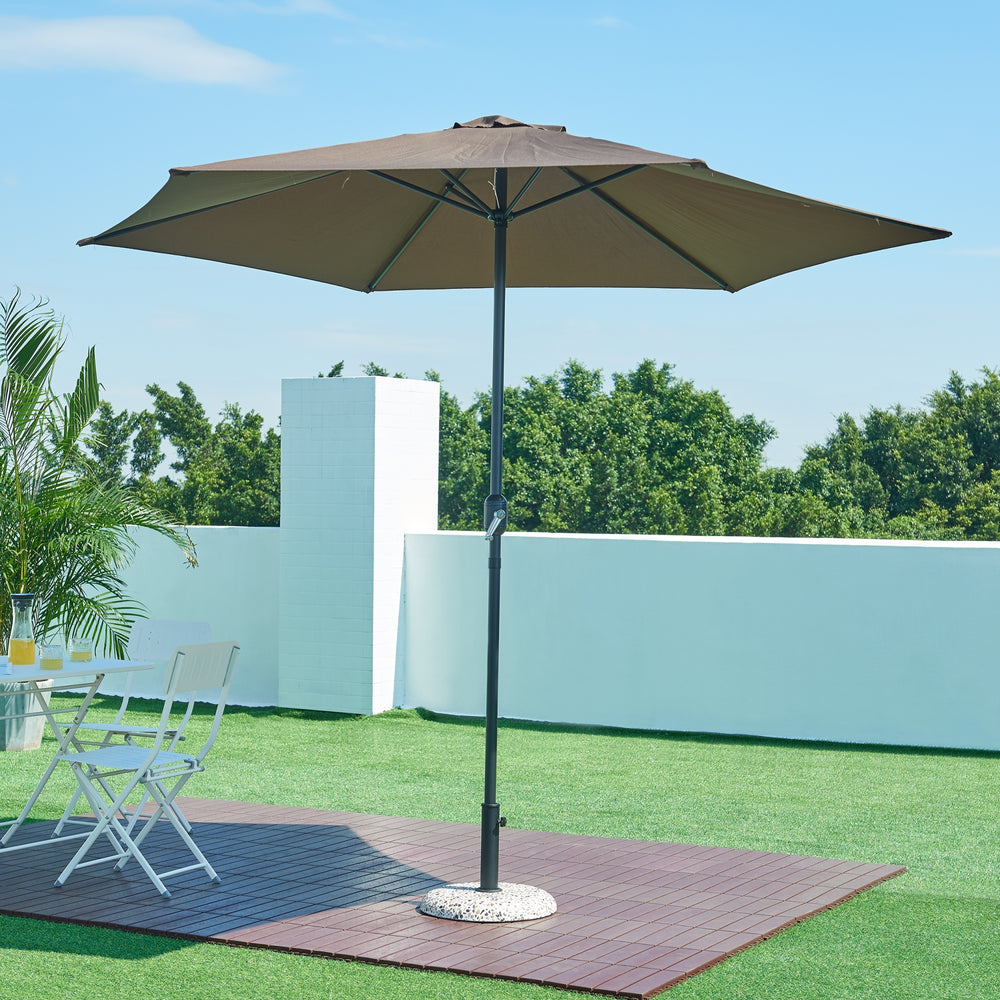 Base per ombrellone Bitritto in cemento Ø45x6 cm [casa.pro] - premiumXL