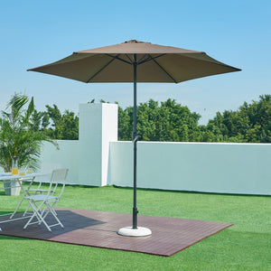 Pied de parasol Bitritto avec adaptateurs 37 42 52 58 mm casa.pro