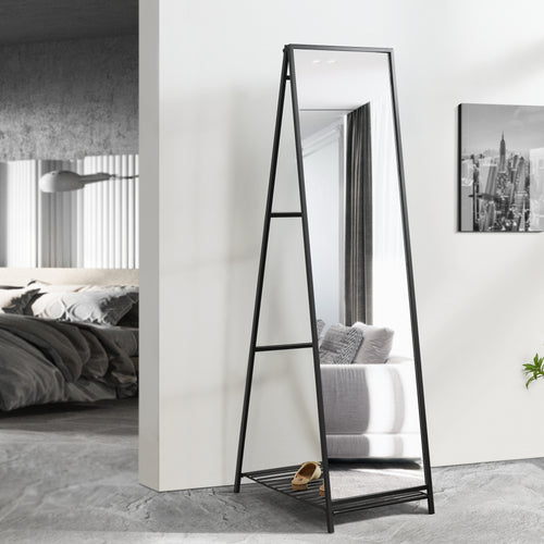 Specchio da terra Ruffano 148,5 x 40 cm [en.casa] - premiumXL