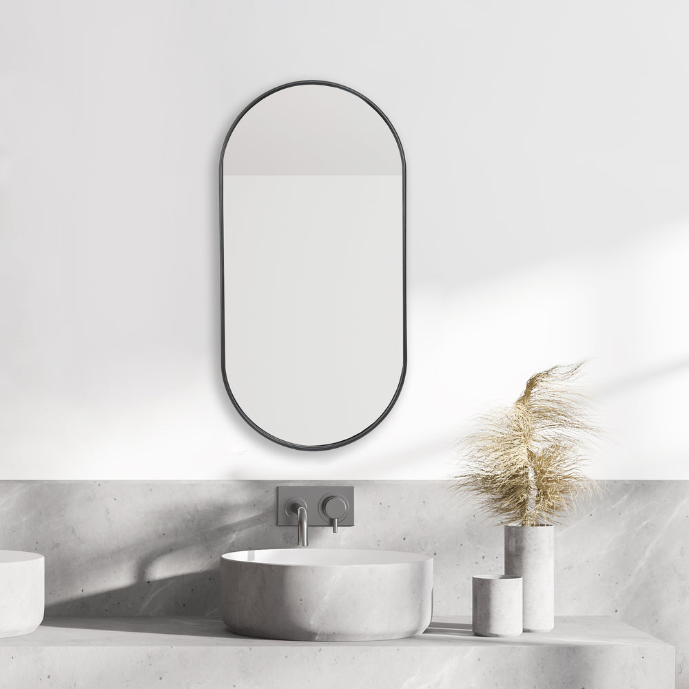 Specchio da parete Picciano in diversi colori e dimensioni [en.casa] - premiumXL