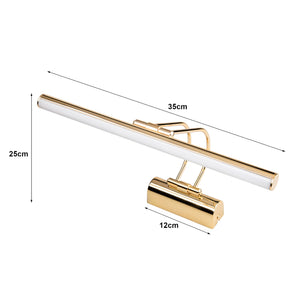 Wandleuchte Hartlepool mit 32 LEDs Metall in versch. Farben [lux.pro]