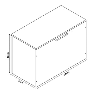 Spielzeugkiste Oleiros [en.casa]
