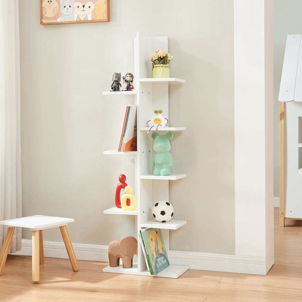 Scaffale Rødekro Bianco [en.casa] - premiumXL