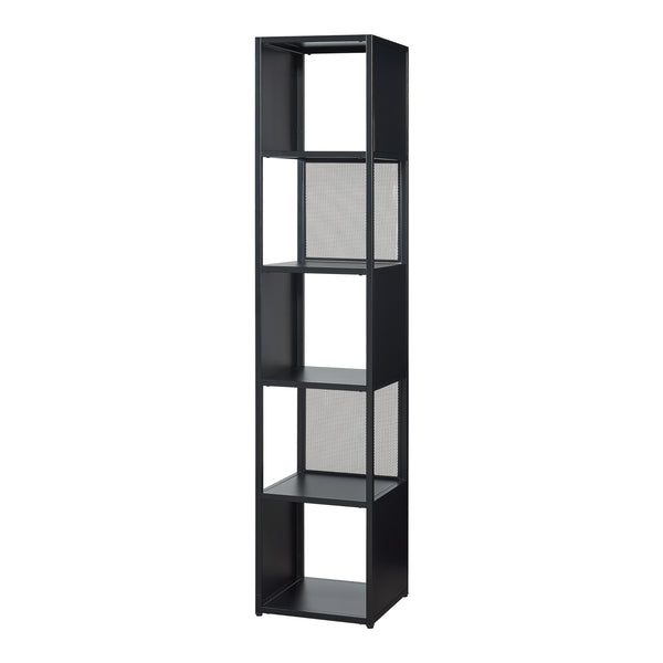 Scaffale da Terra Finspång Libreria in Acciaio 185 x 38 x 38 cm [en.casa]