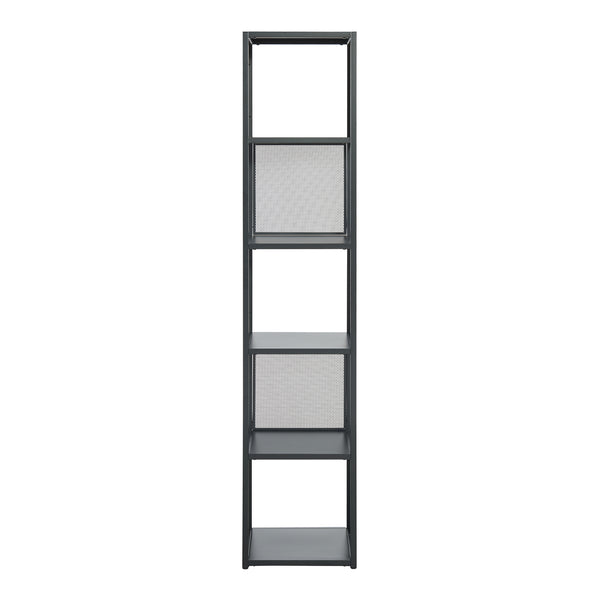 Scaffale da Terra Finspång Libreria in Acciaio 185 x 38 x 38 cm [en.casa]