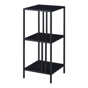 Scaffale Basso Kumlinge in Acciaio a 3 Ripiani Quadrati 80 x 35 x 35 cm - Vari Colori [en.casa] 