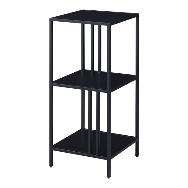 Scaffale Basso Kumlinge in Acciaio a 3 Ripiani Quadrati 80 x 35 x 35 cm - Vari Colori [en.casa] 