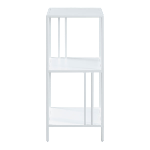 Scaffale Basso Kumlinge in Acciaio a 3 Ripiani Quadrati 80 x 35 x 35 cm - Vari Colori [en.casa] 