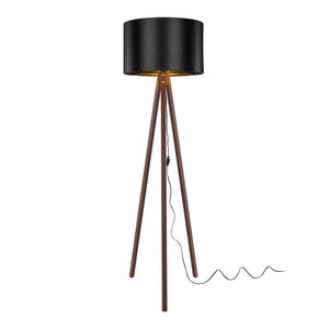 Lampadaire Guildford trépied hauteur 136 cm E27 [lux.pro]