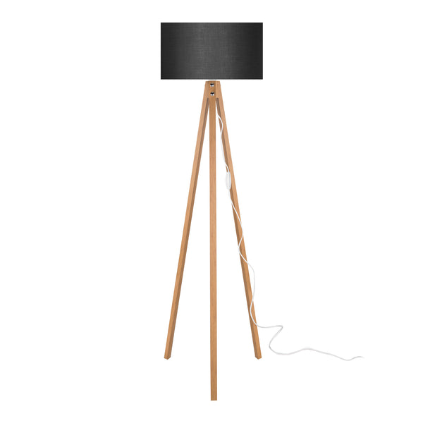Lampadaire Rochester trépied hauteur 136 cm E27 [lux.pro]