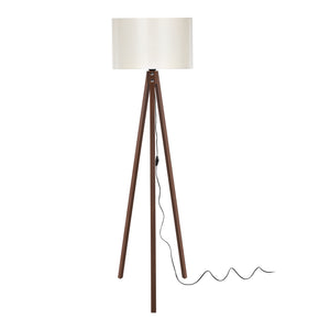 Lampadaire Rochester trépied hauteur 136 cm E27 [lux.pro]