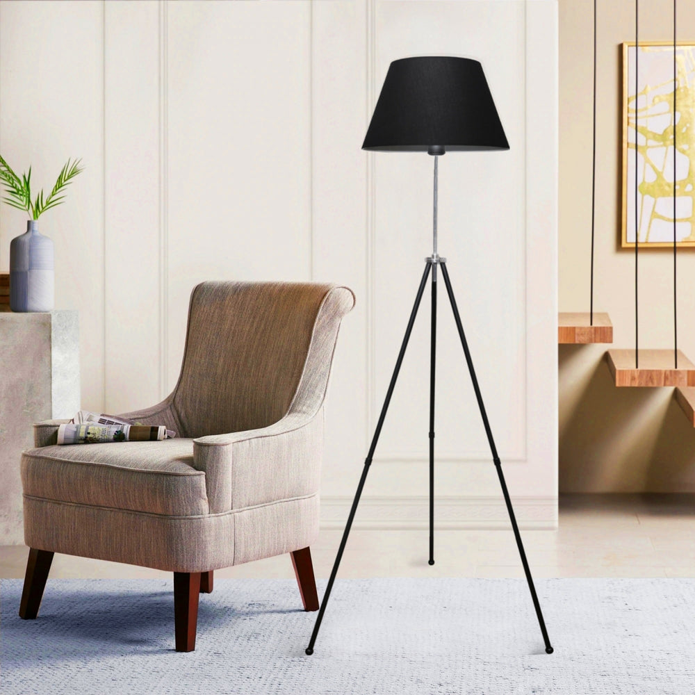 Lampada da terra Livingston Nero [lux.pro] - premiumXL
