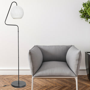 Lampada da terra Littlehampton E27 metallo in diversi colori [lux.pro] - premiumXL