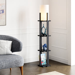 Stehlampe Stourbridge mit Ablagen [lux.pro] - premiumXL