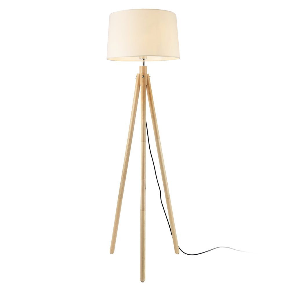 Stehleuchte Tomar 153 cm 1xE27 Max. 60W Weiß lux.pro - premiumXL