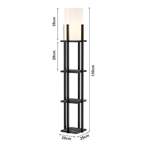 Stehlampe Stourbridge mit Ablagen [lux.pro]