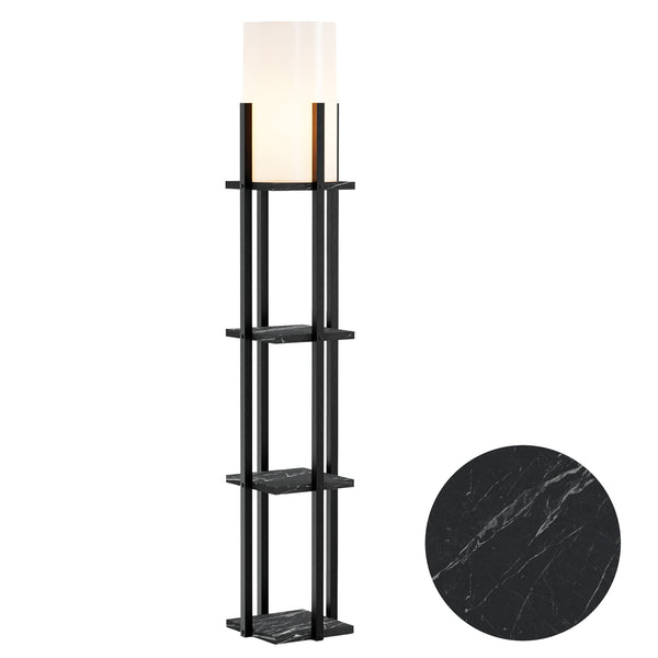 Stehlampe Stourbridge mit Ablagen [lux.pro]