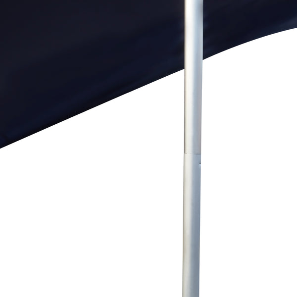 Telo Parasole a Vela Bernheze con 2 Pali pro.tec 