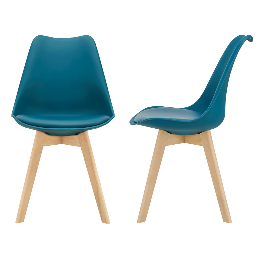 Lot de 2 chaises de salle à manger Fläten [en.casa] 