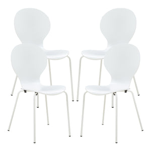 Lot de 4 chaises de salle à manger Etne [en.casa]
