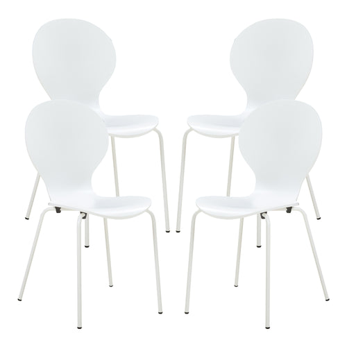 Lot de 4 chaises de salle à manger Etne [en.casa]