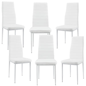 Chaise de salle à manger lot de 6 salon salle à manger en.casa - premiumXL