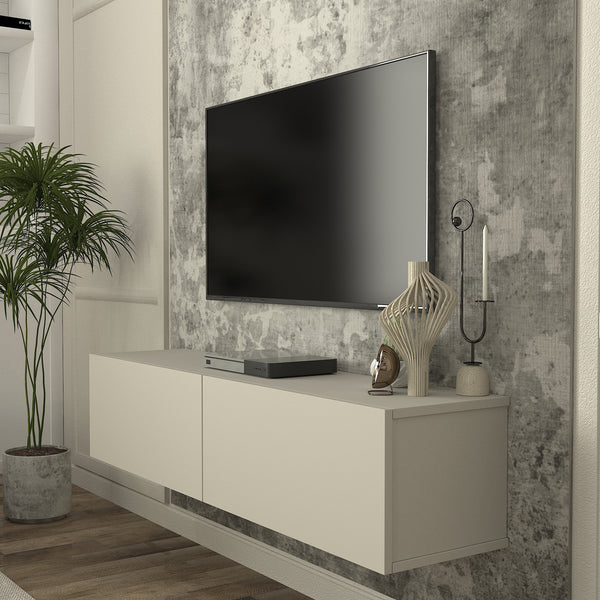 Meuble TV mural Nolven [en.casa]