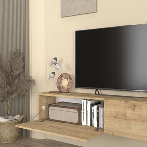 Meuble TV mural Nolven [en.casa]