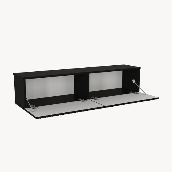 Meuble TV mural Verpsboga 135 x 32 x 30 cm [en.casa]