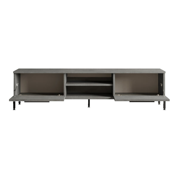 Meuble TV Lempäälä à 2 portes 39 x 160 x 35 cm [en.casa]