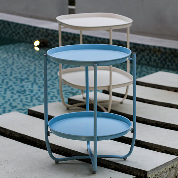 Tabletttisch Sandefjord Stahl [en.casa]