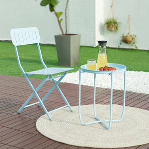 Tabletttisch Sandefjord Stahl [en.casa]
