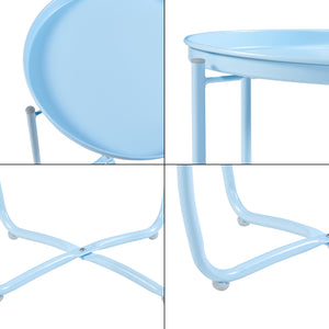 Tabletttisch Sandefjord Stahl [en.casa]