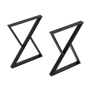 Tischgestell Karvia 2er Set Stahl [en.casa] - premiumXL