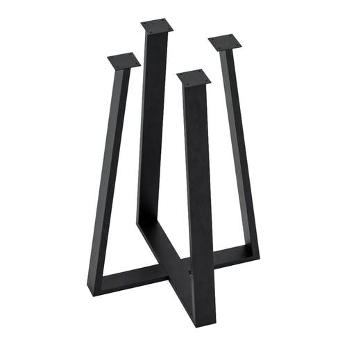 Piètement de table Kemijärvi acier [en.casa] - premiumXL