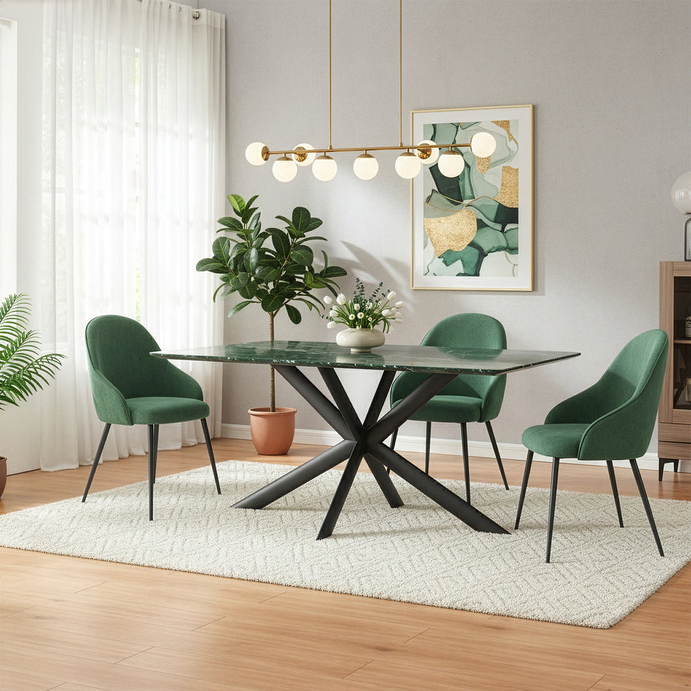 Telaio Svallersun per Mobili 'Fai da Te' Struttura a 4 Gambe Incrociate in Acciaio 140 x 78 x 71,5 cm - Nero [en.casa]