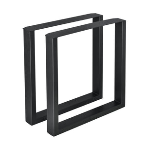 Piètement de table Makers lot de 2 - disponible en différentes couleurs et tailles [en.casa] - premiumXL