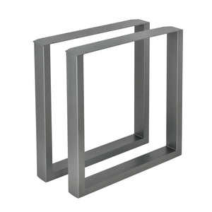 Piètement de table Makers lot de 2 - disponible en différentes couleurs et tailles [en.casa] - premiumXL