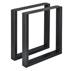 Piètement de table Makers lot de 2 - disponible en différentes couleurs et tailles [en.casa] - premiumXL