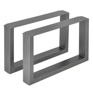 Piètement de table Makers lot de 2 - disponible en différentes couleurs et tailles [en.casa] - premiumXL