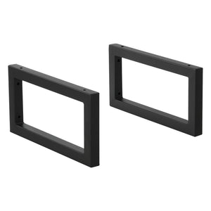 Struttura 2 pezzi - Set nero varie dimensioni en.casa - premiumXL