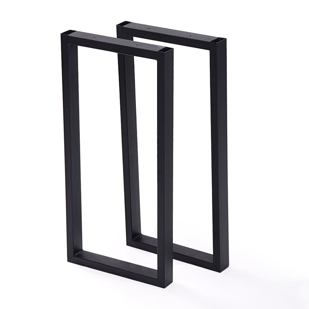 Piètement de table Møldrup 56x27cm Noir [en.casa] - premiumXL