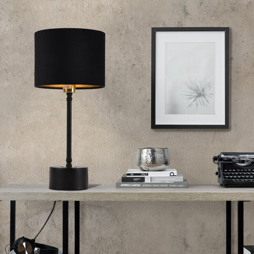 Lampe de Bureau Deventer Métal Flanelle E14 39 cm Plusieurs Couleurs [lux.pro]