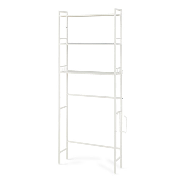Scaffale Sopra WC Ljukhobro a 3 Ripiani Mensola da Bagno 164 x 64 x 20 cm [en.casa]