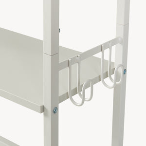 Scaffale Sopra WC Ljukhobro a 3 Ripiani Mensola da Bagno 164 x 64 x 20 cm [en.casa]