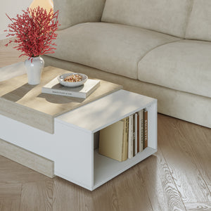 Table basse Eljak 110 x 57 x 31 cm [en.casa] 