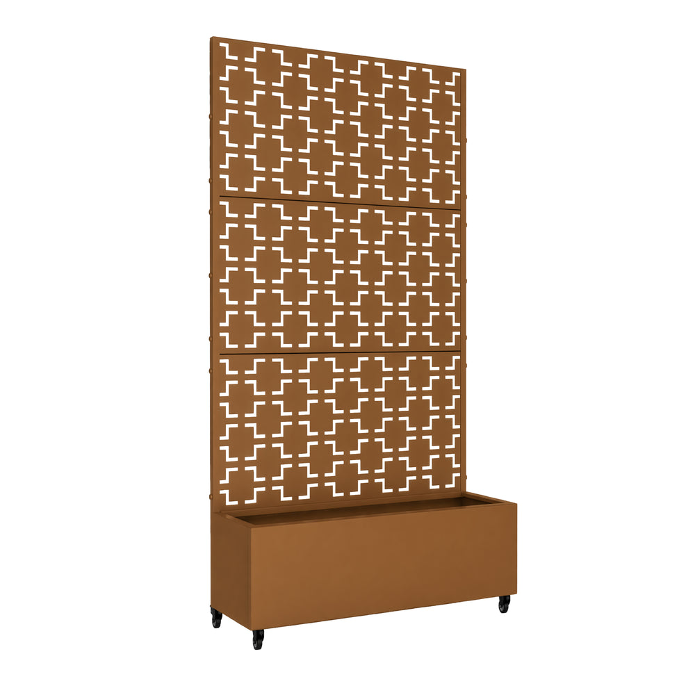 Trennwand Aaskis mit Blumenkasten [casa.pro]
