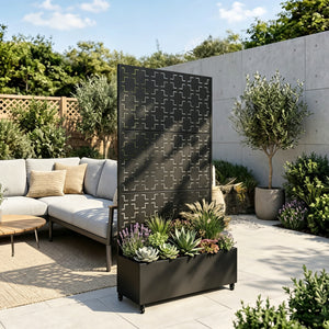 Trennwand Aaskis mit Blumenkasten [casa.pro]