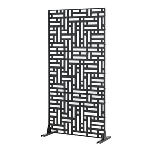 Cloison de séparation Bernalda pour extérieur et intérieur acier galvanisé casa.pro